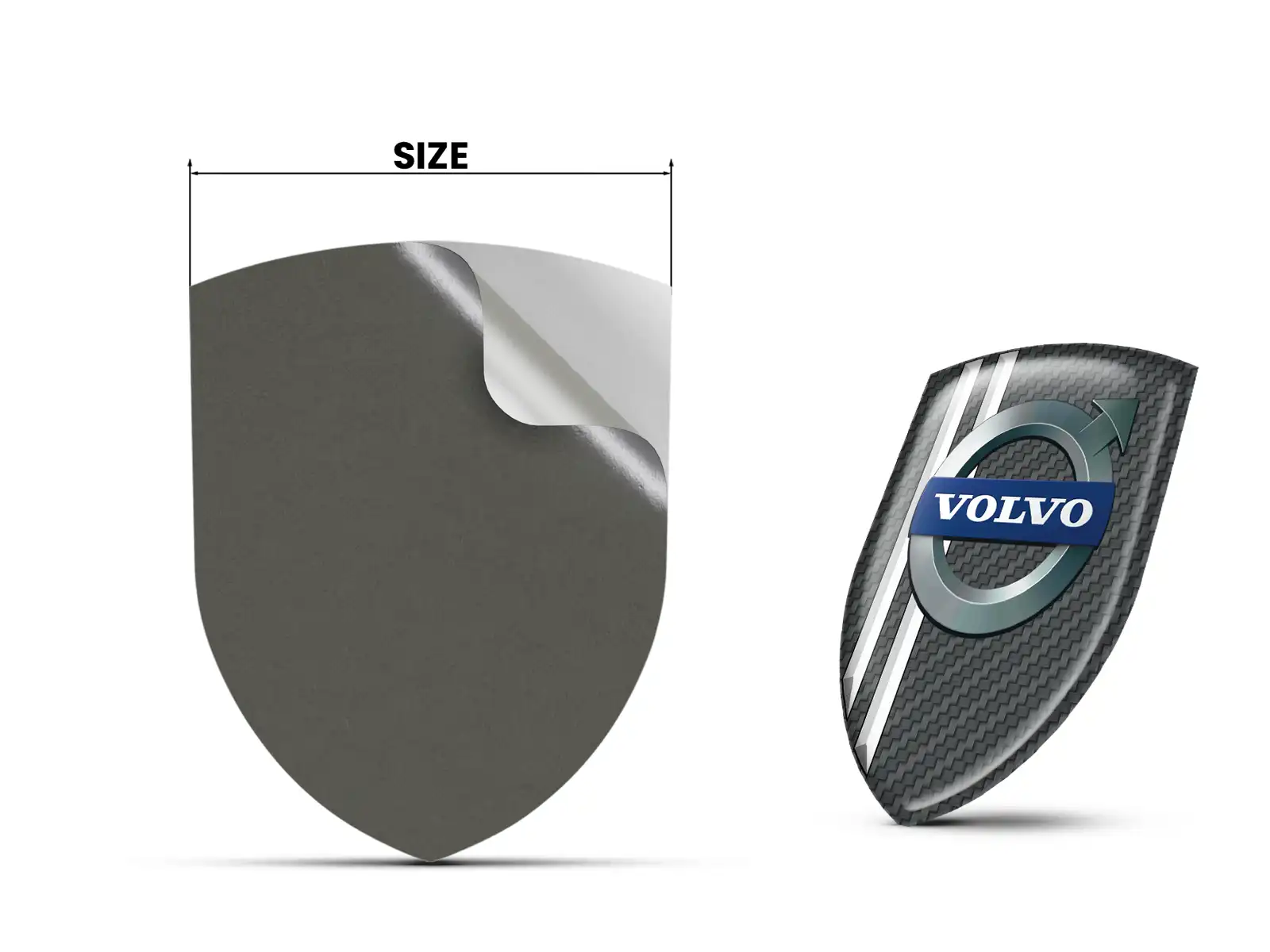 Volvo Vinilos Ventana Coche Resistentes Universal Alta Calidad